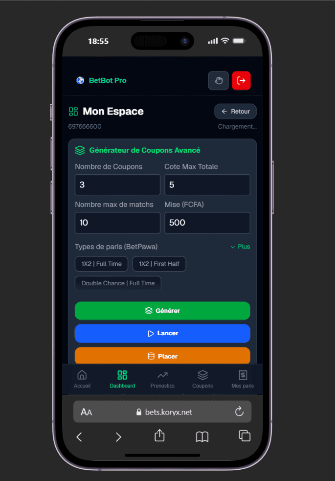 Coupon generator (mobile)