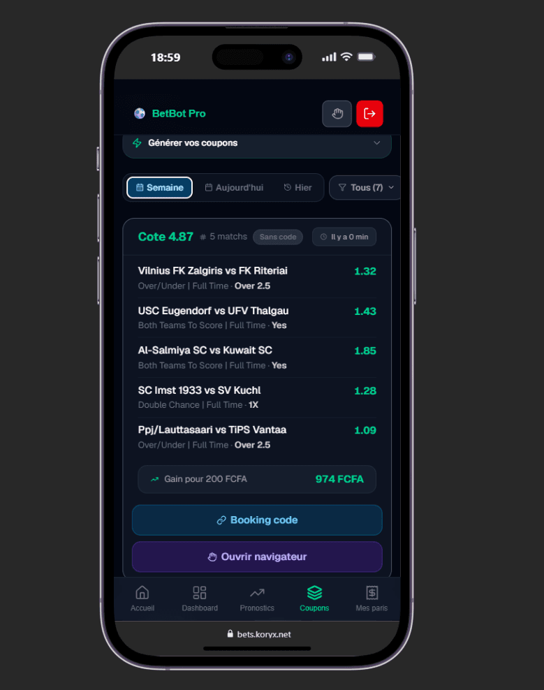 Ready coupons (mobile)
