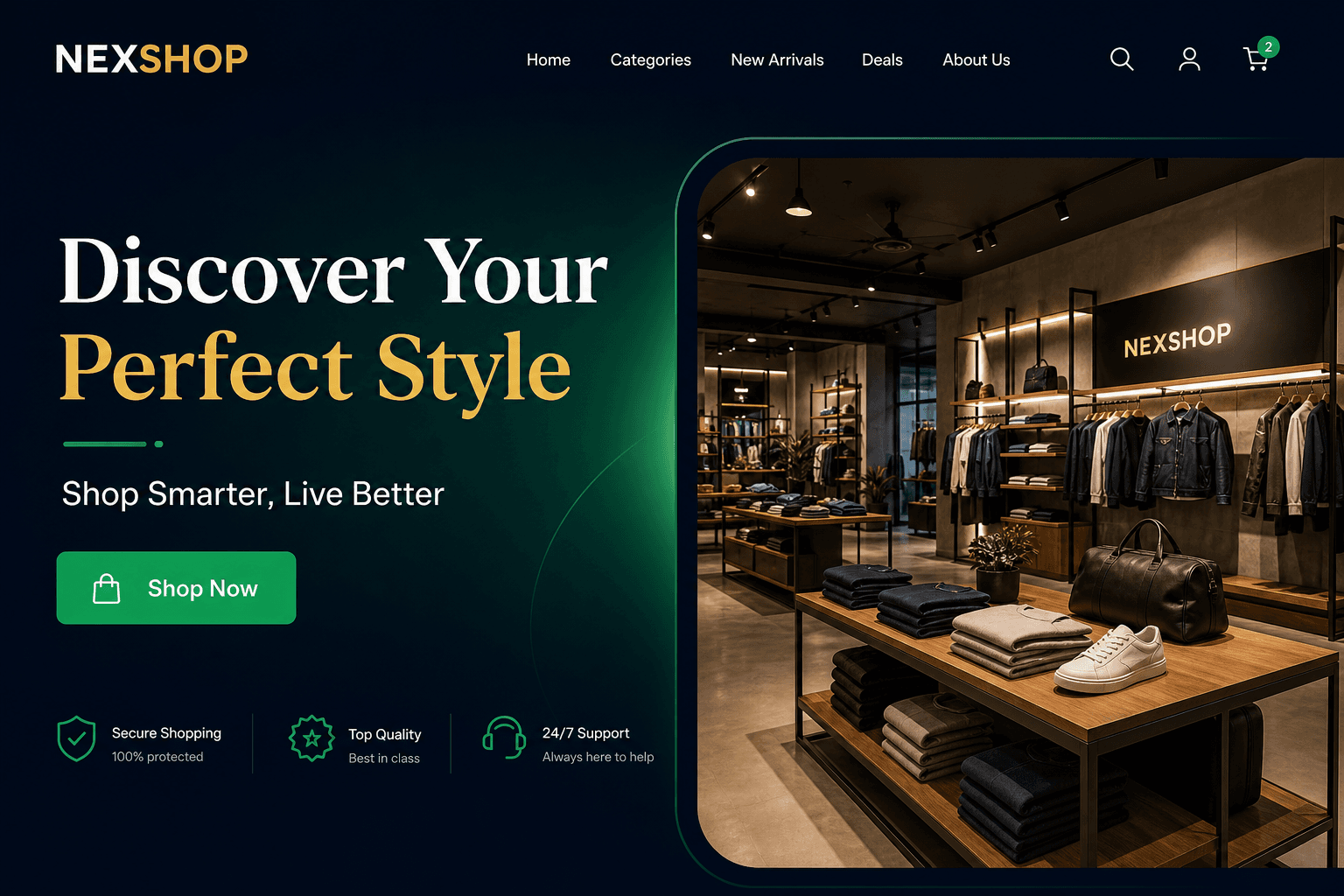 NexShop E-Commerce