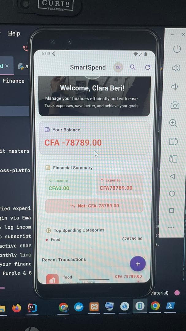 SmartSpend — Intelligent Finance Tracker