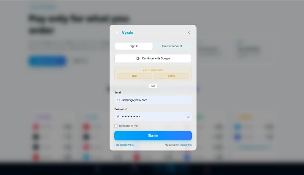 Sign-in